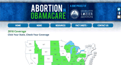 Desktop Screenshot of obamacareabortion.com